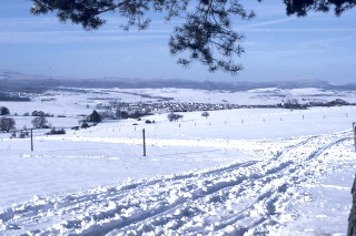 Bizzenbachtal im Winter