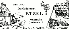 Dorfbäckerei Etzel, Wehrheim